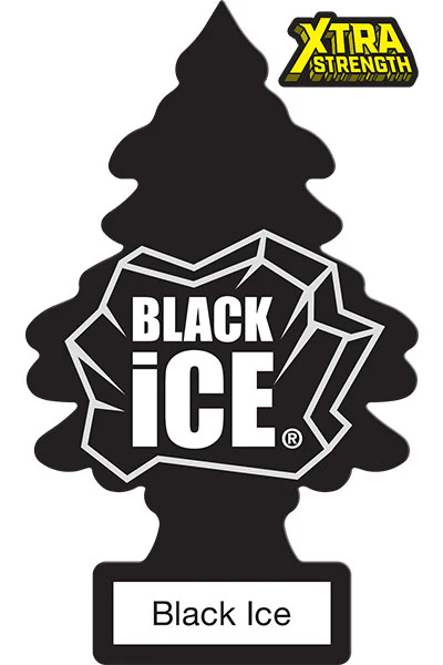 10655 LITTLE TREES AIR FRESHENER - BLACK ICE X/STENGTH