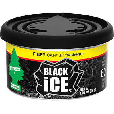 17855 LITTLE TREES AIR FRESHENER - BLACK ICE