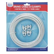 BRAKE CABLE & CLAMPS KIT