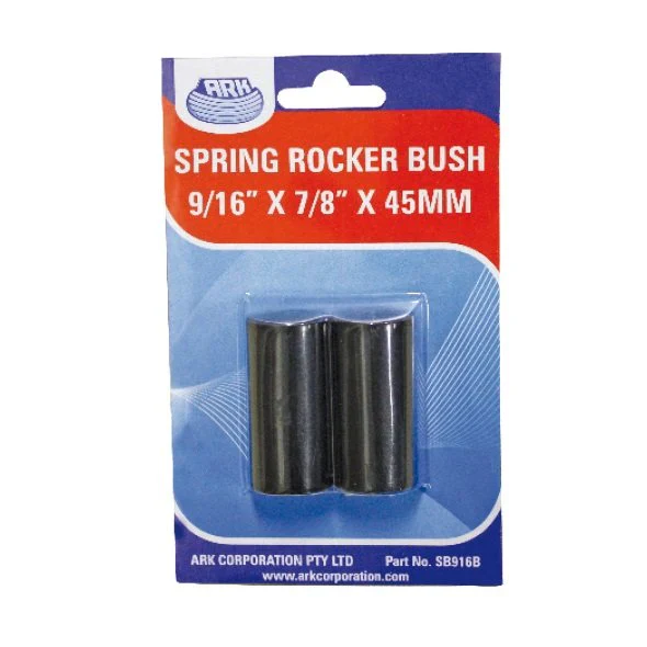 BUSHES TRAILER SPRING 9/16'' 2PK
