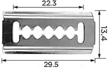 CARKLIP ALLIGATOR CLIPS 4PK