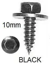 CARKLIP LARGE WASHER M6 X 3/4 5PK.