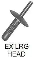 CARKLIP PLASTIC RIVET LARGE 2PK