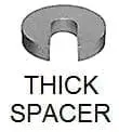 CARKLIP WASHERS THICK SHIMS 6PK.