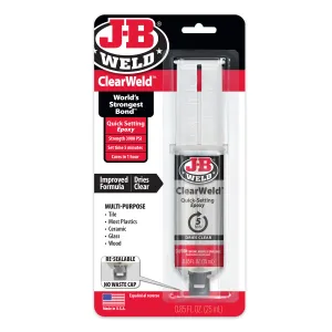 CLEAR WELD JB WELD