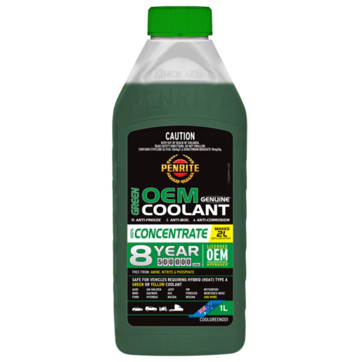 COOLANT GREEN 8YR CONC 1L