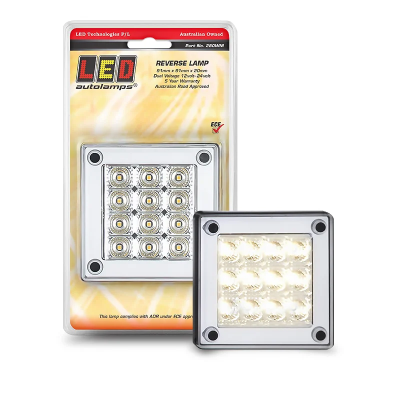 LED 280 REVERSE INSERT W/12 LEDS 12-24V