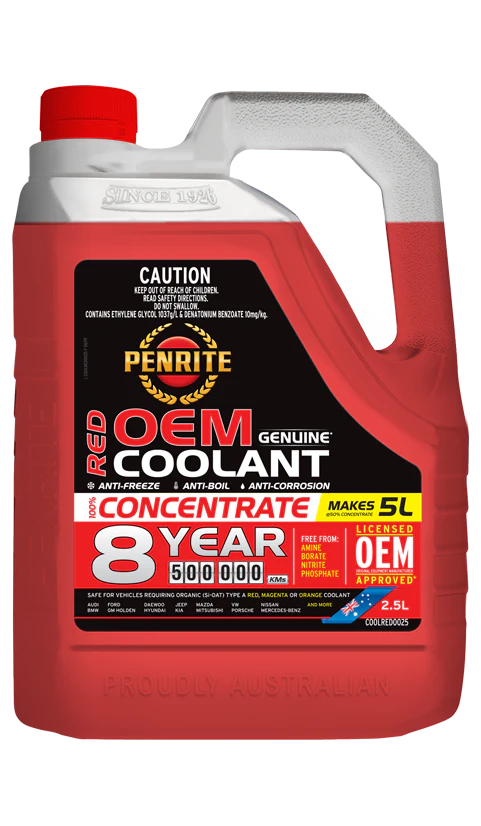 PENRITE COOLANT CONCENTRATE RED 2.5L