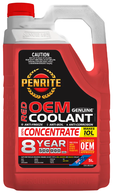 PENRITE COOLANT CONCENTRATE RED 5L