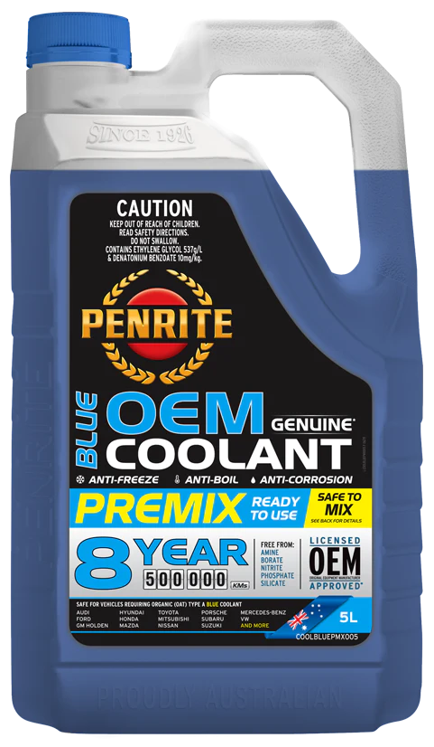 PENRITE COOLANT PREMIX BLUE 5L