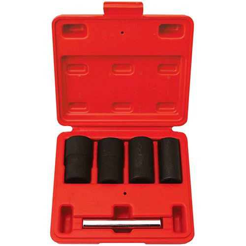 SOCKET SET TWIST SPIRAL 1/2D