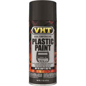 VHT F/PROOF PLASTIC PAINT BLACK